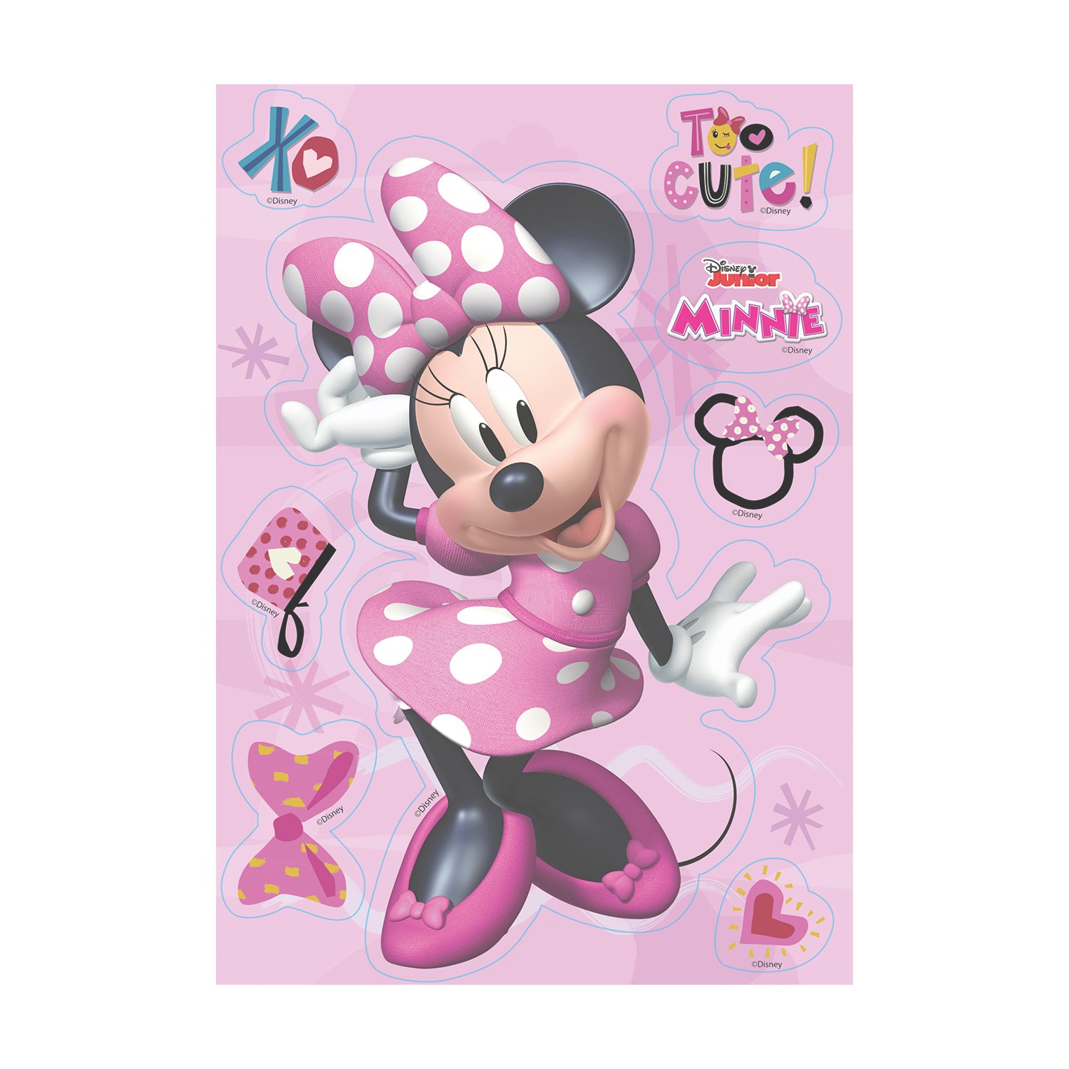 AZYME GATEAU SILHOUETTE MINNIE MOUSE 14,8X21CM
