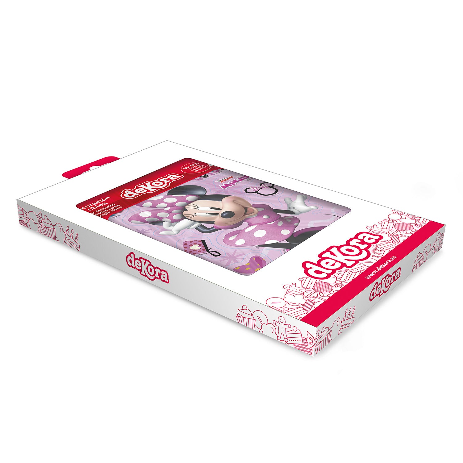 AZYME GATEAU SILHOUETTE MINNIE MOUSE 14,8X21CM