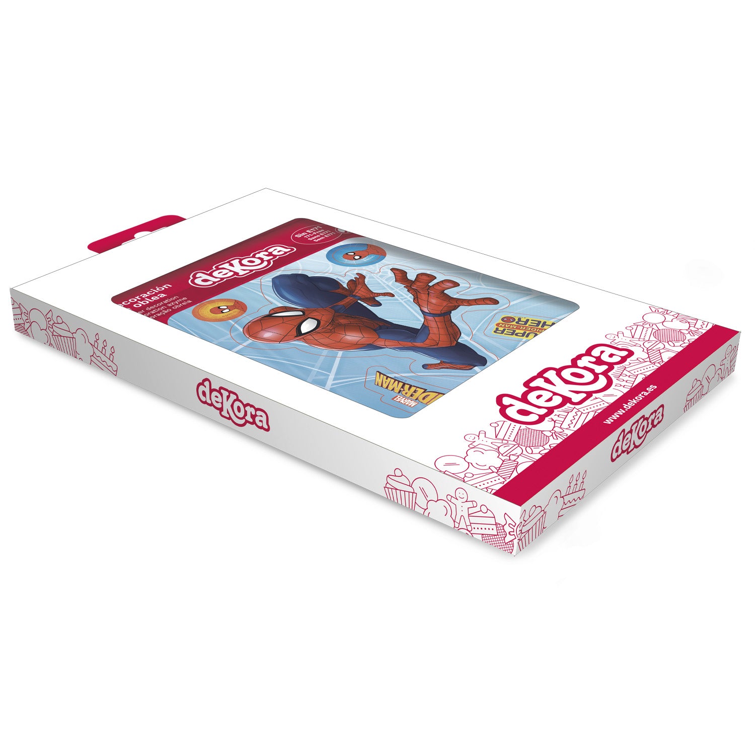 SILHOUETTE EN AZYME POUR GÂTEAUX 14.8X21CM A5