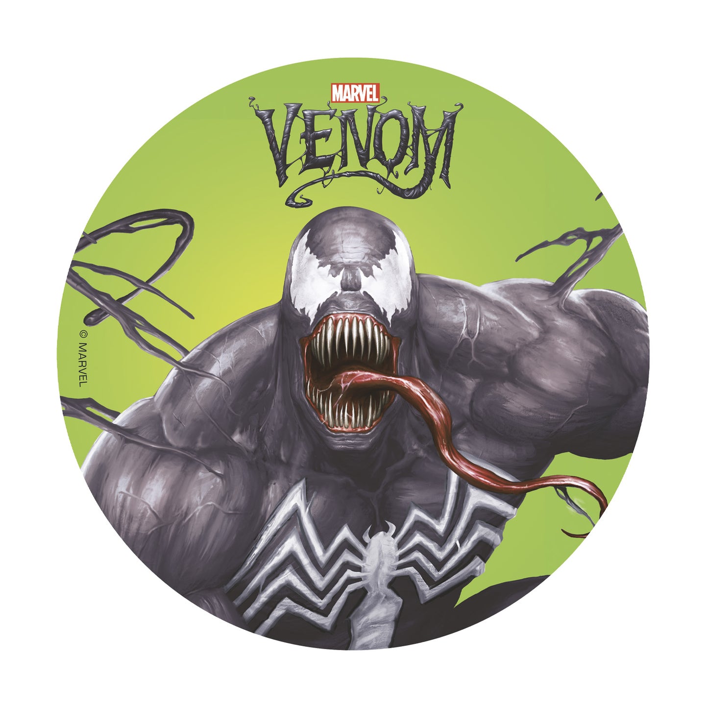 DISCO OBLEA TARTA VENOM 20CM