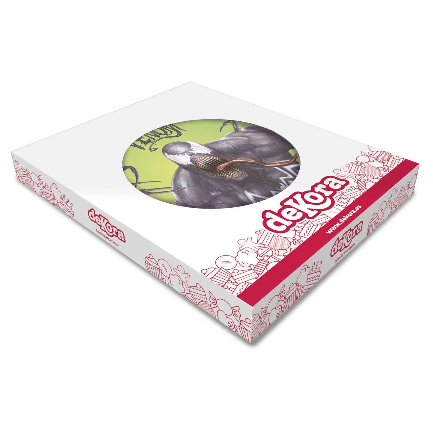 DISCO OBLEA TARTA VENOM 20CM