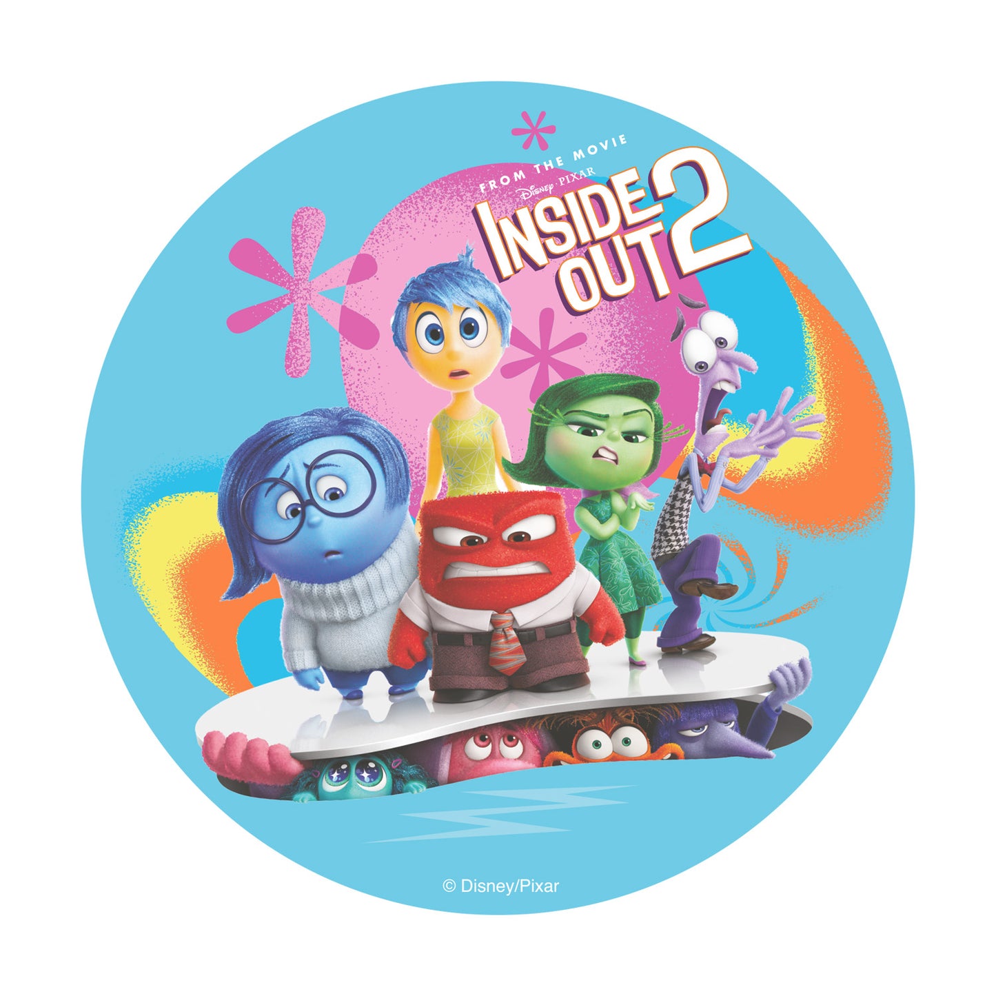 INSIDE OUT 2 CAKE WAFER DISC 20CM