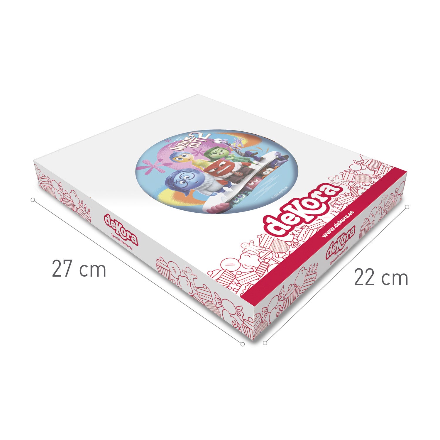 INSIDE OUT 2 CAKE WAFER DISC 20CM