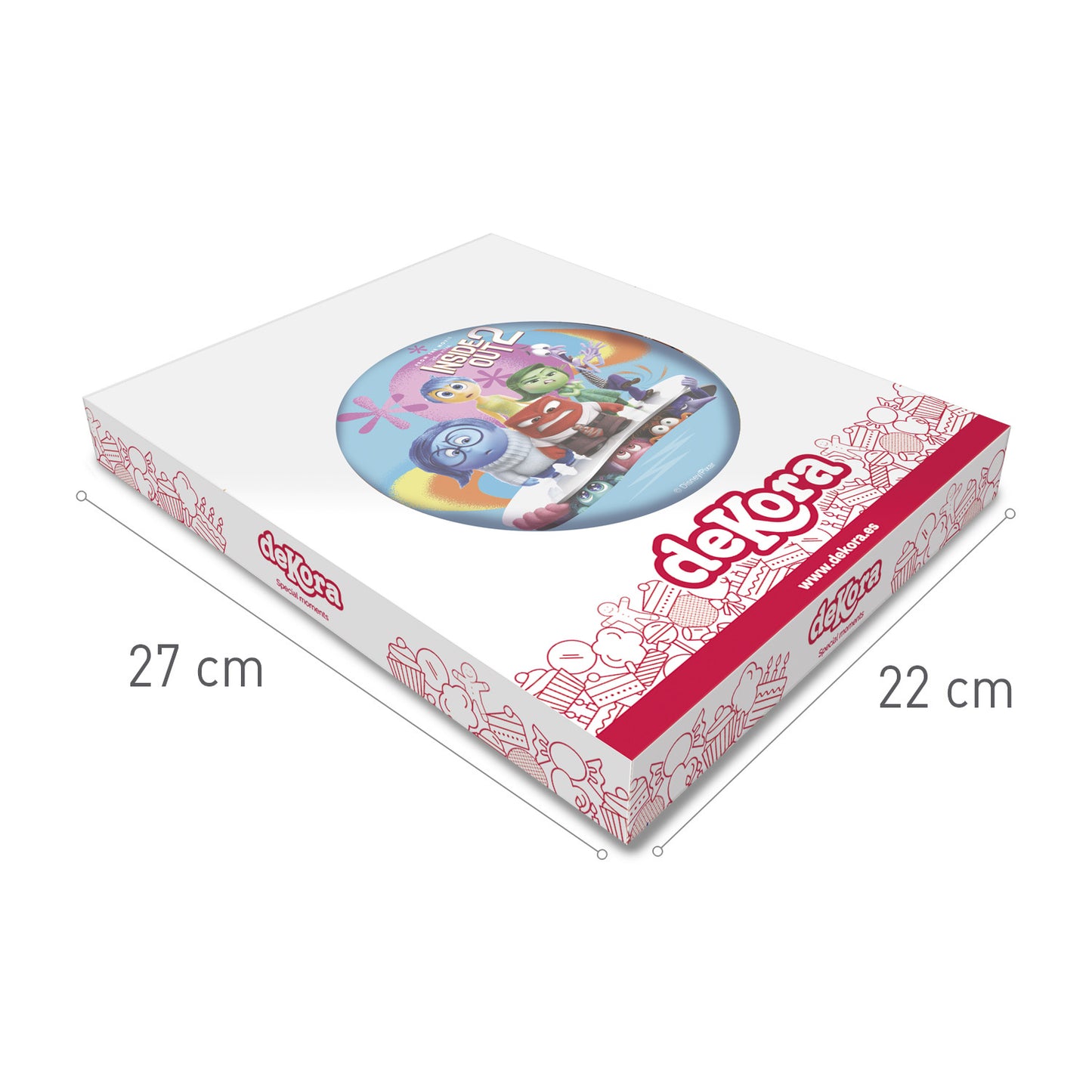 INSIDE OUT 2 CAKE WAFER DISC 20CM