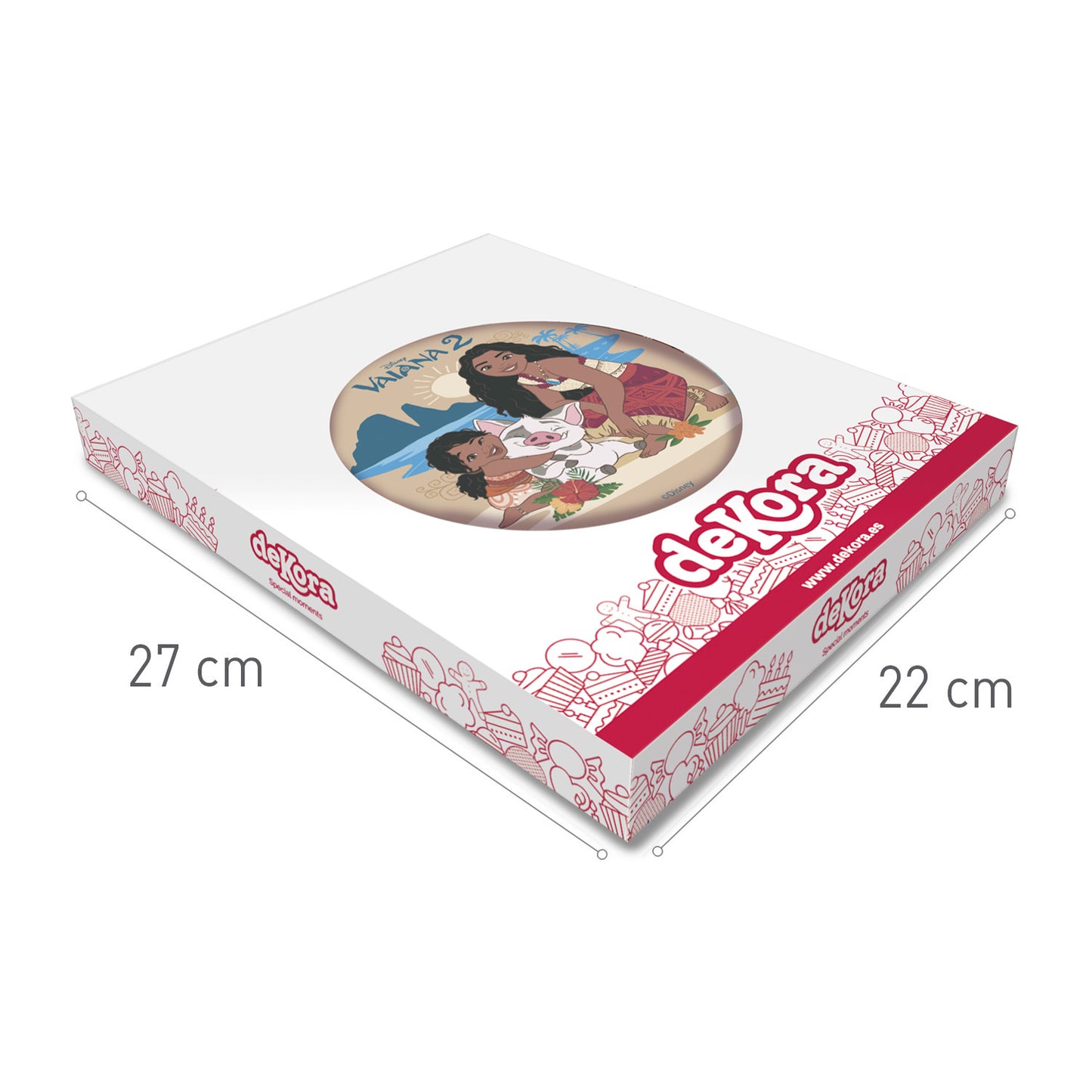 VAIANA 2 CAKE WAFER DISC 20CM