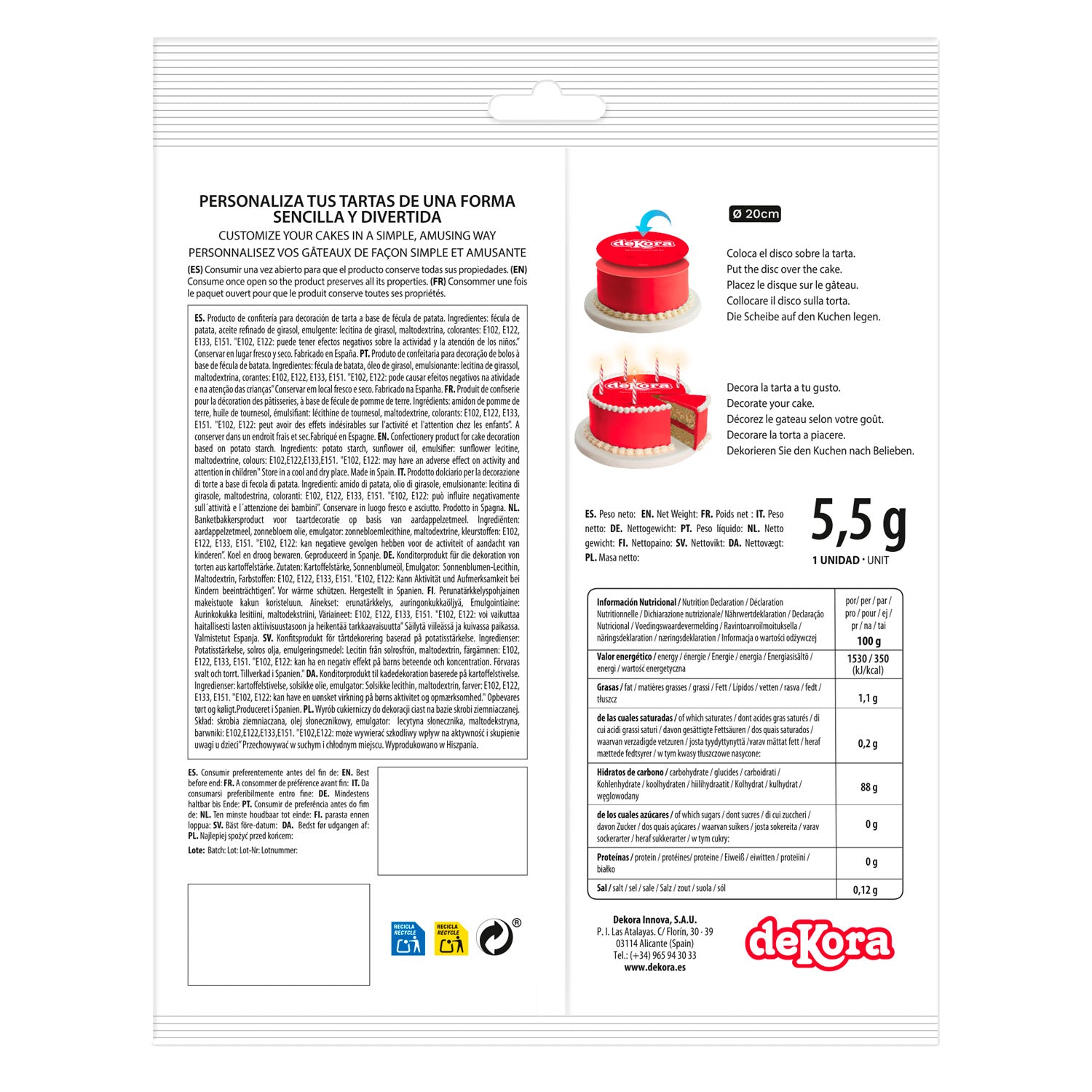 DISCO WAFER BOLO TOY STORY 20CM