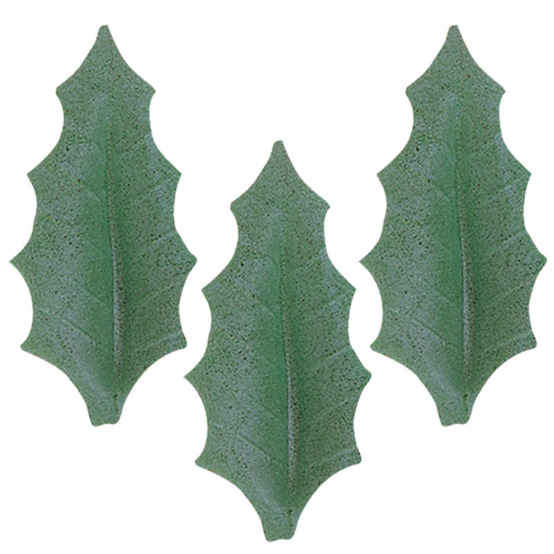 HOLLY TREE LEAVE CHRISTMAS DARK GREEN 4,5CM