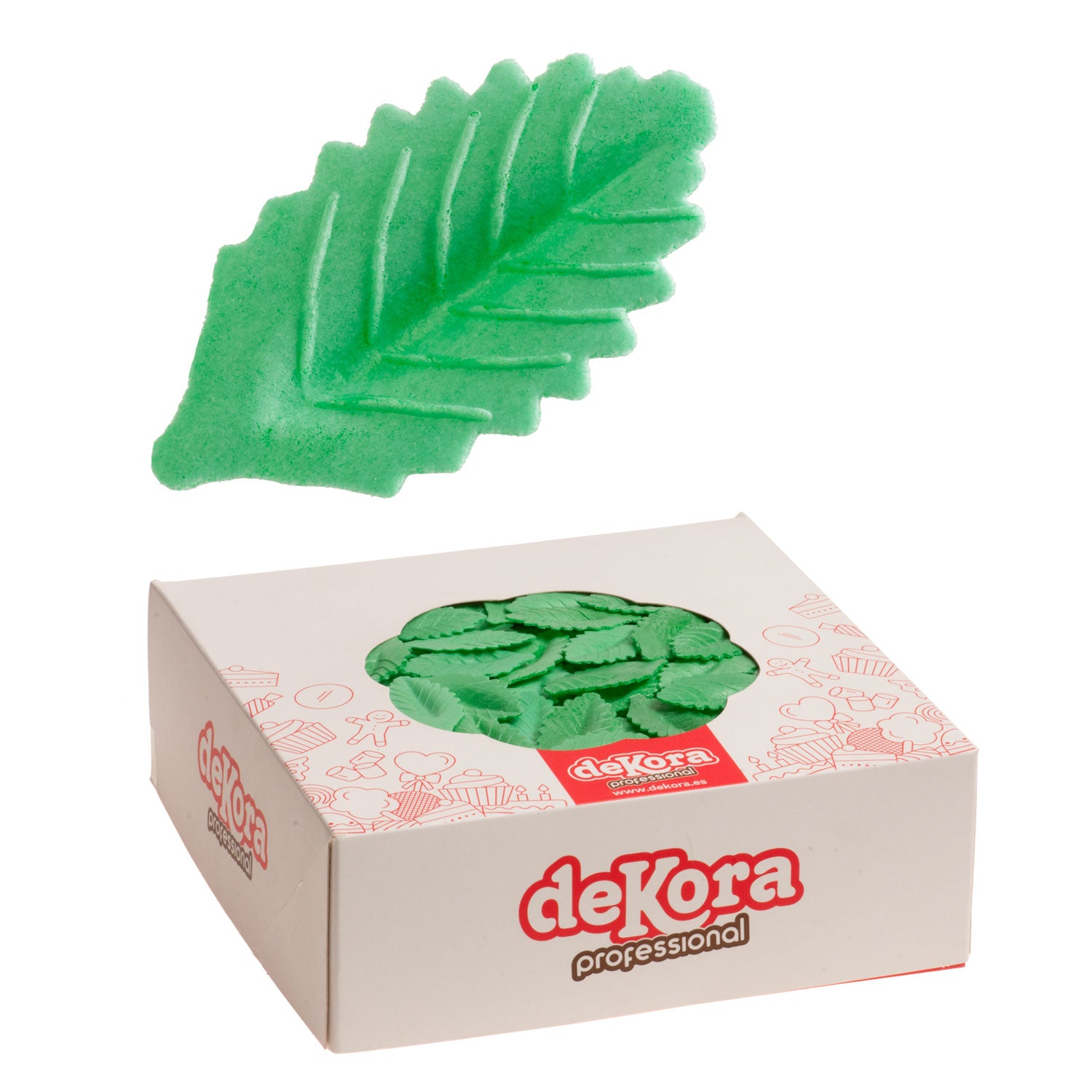 WAFER LEAF DARK GREEN 4,5CM