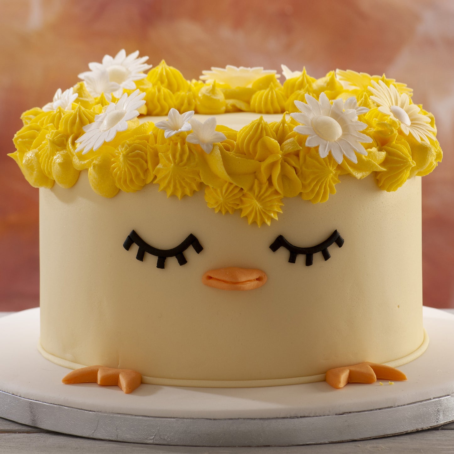 DAISY WAFER FLOWERS 6 COLORS ASSORTED Ø 4,5CM