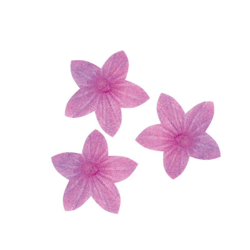 400 VIOLET WAFER LILIES 2 CM