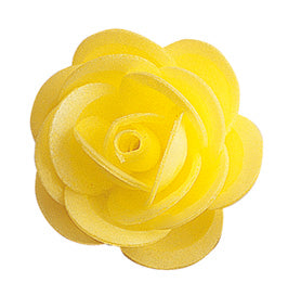 50 YELLOW ROSE WITHOUT LEAF 4.5CM