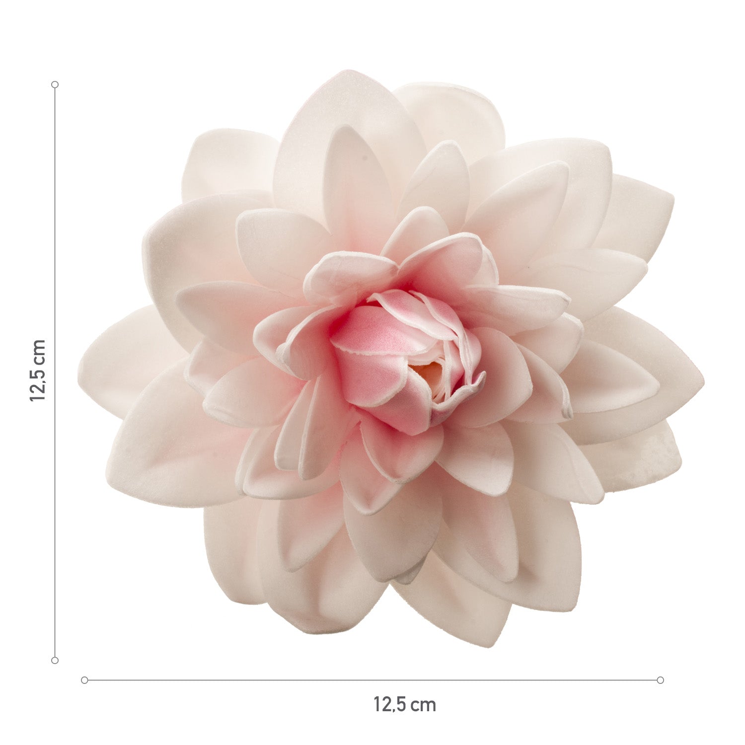 AZYME DALIA GEANT COULEUR ROSA 12,5 CM