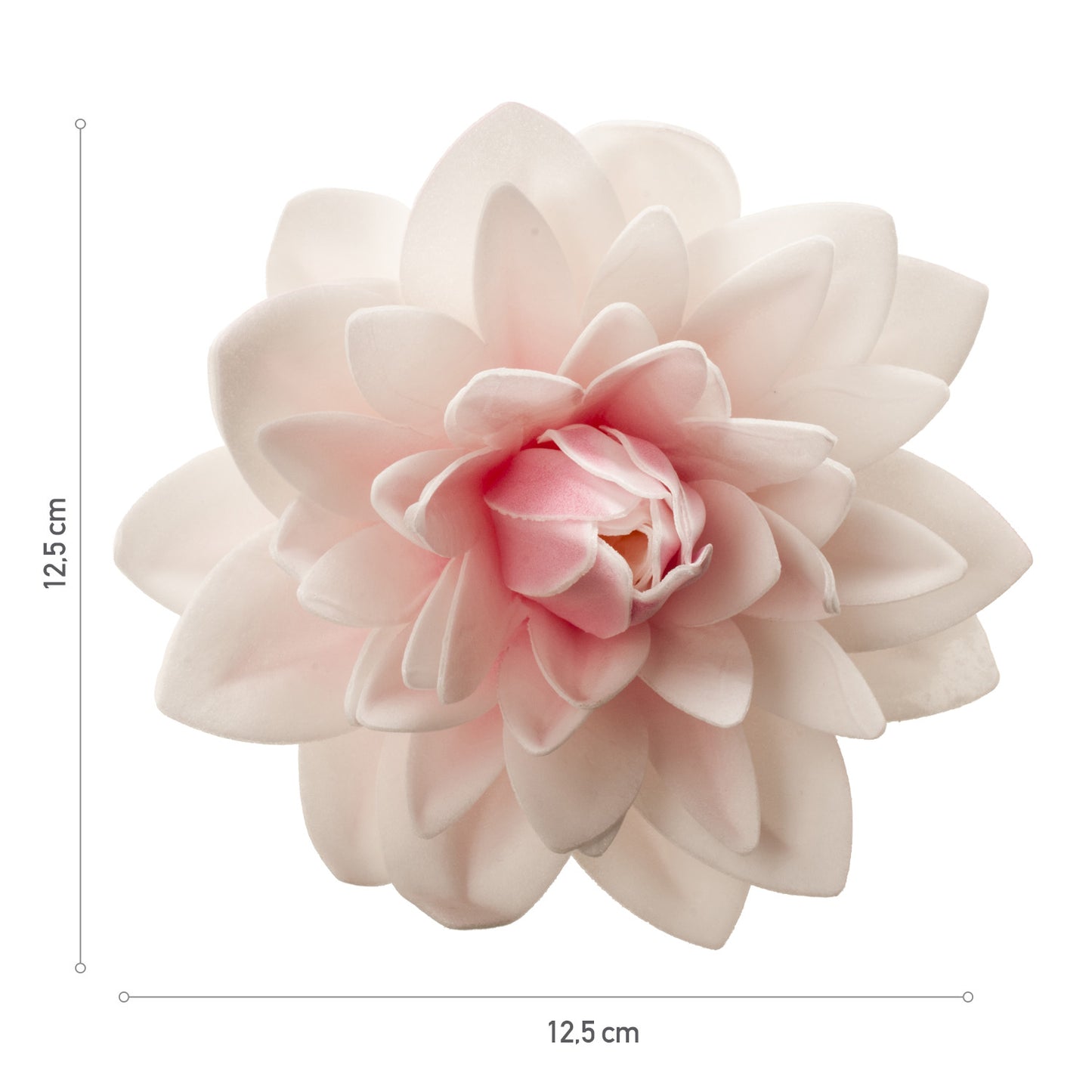 AZYME DALIA GEANT COULEUR ROSA 12,5 CM
