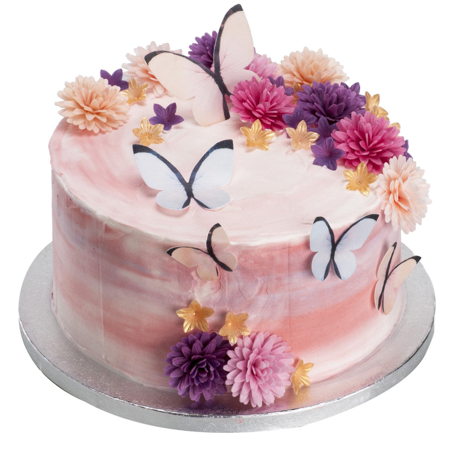 PAPILLONS EN AZYME ASSORTIMENT COULEUR PASTEL 3-6CM