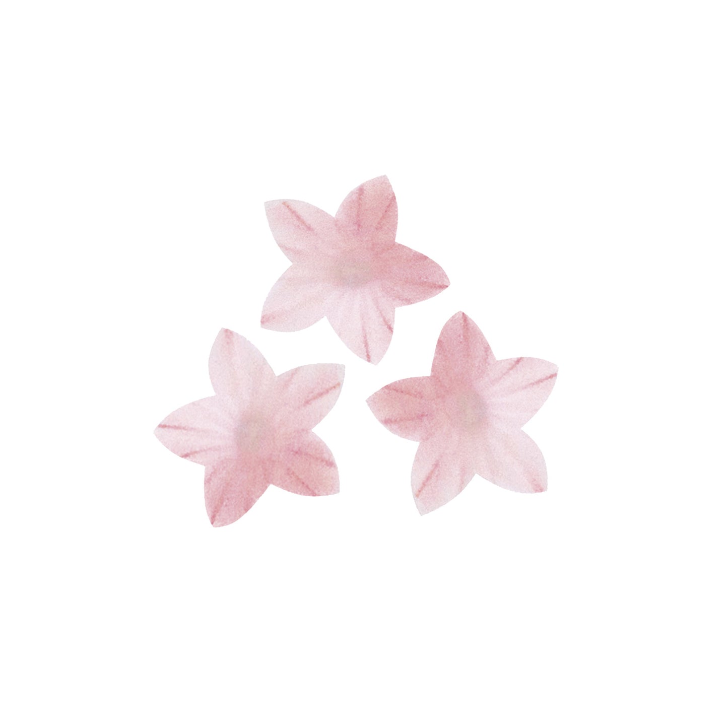 MINI FLEUR EN AZYME ROSE Ø 2CM