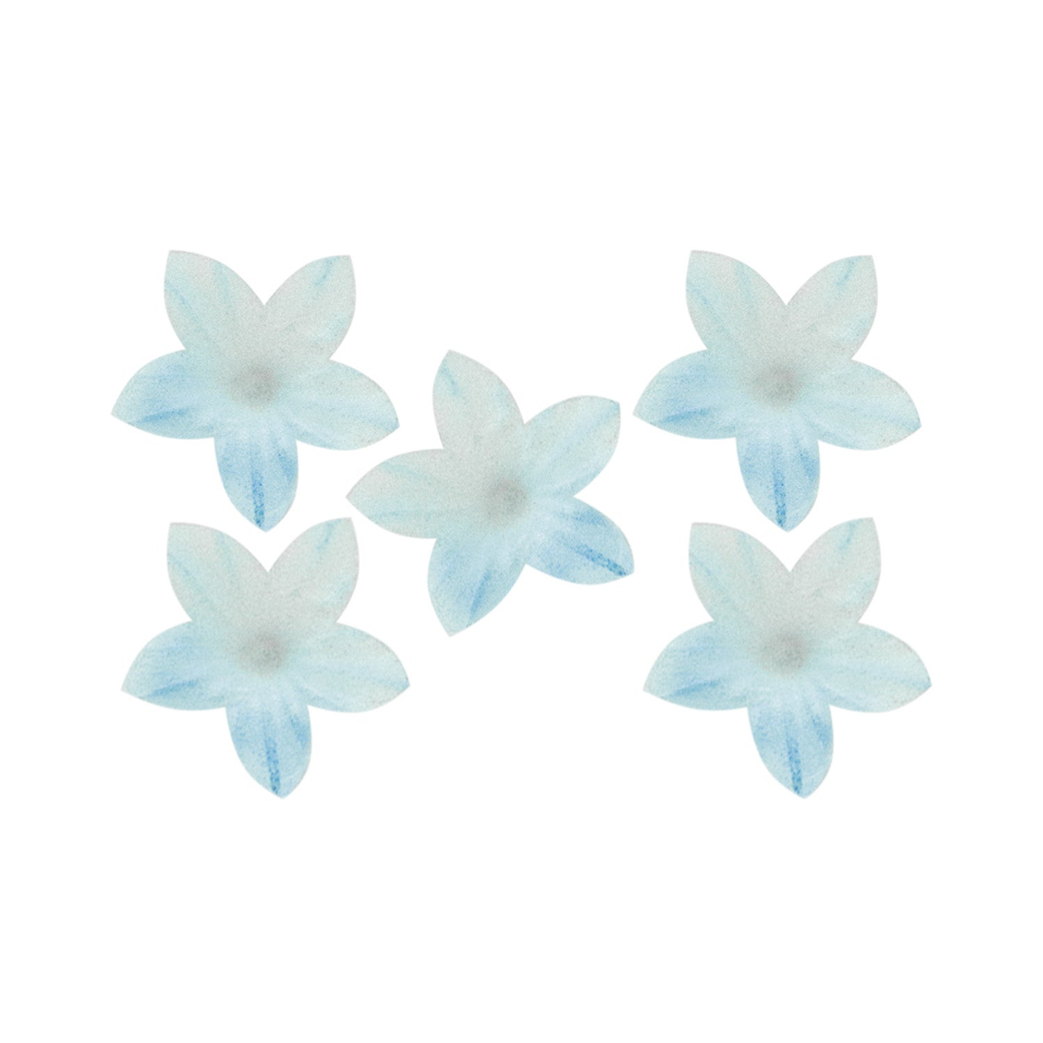 MINI FLEUR EN AZYME BLEU Ø 2CM