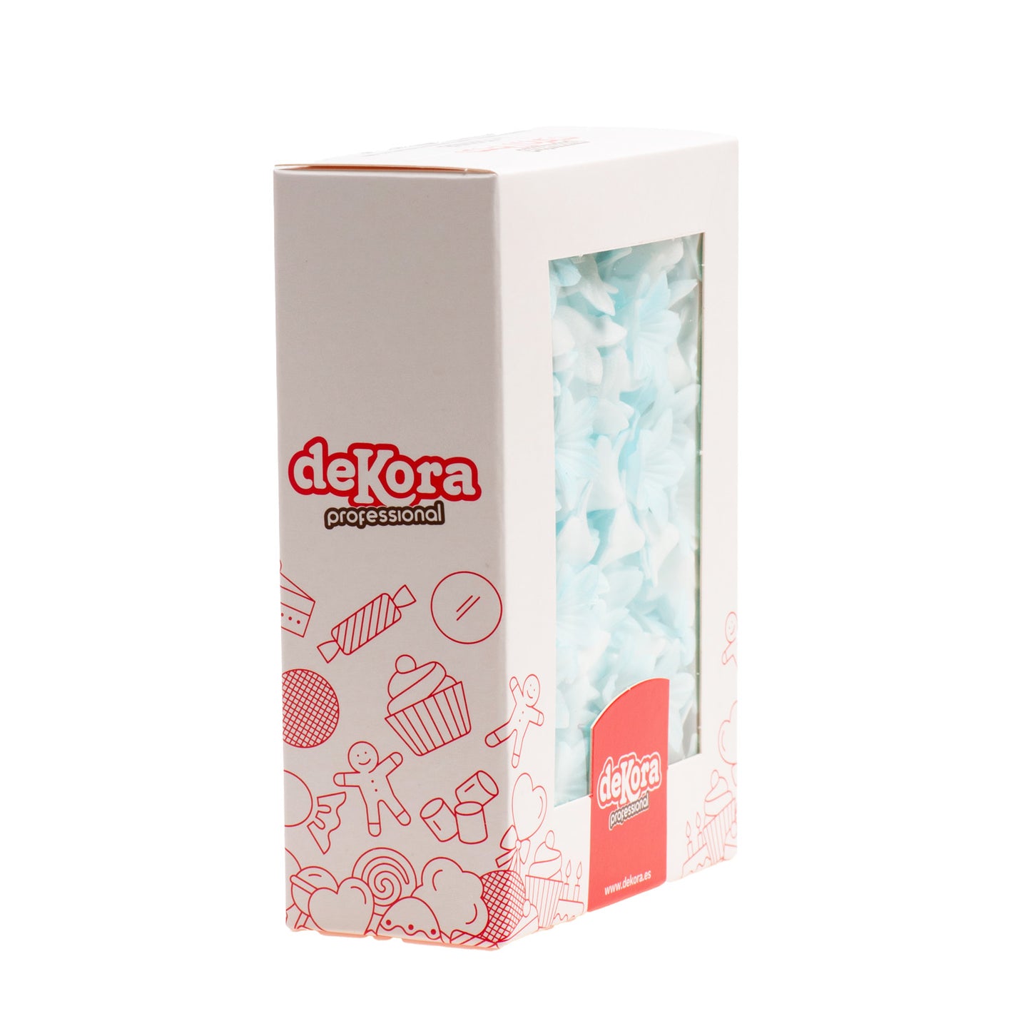 MINI FLEUR EN AZYME BLEU Ø 2CM