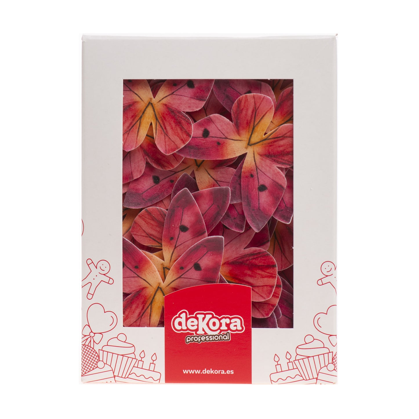 MARIPOSAS DE OBLEA TONOS ROSAS 3-6CM