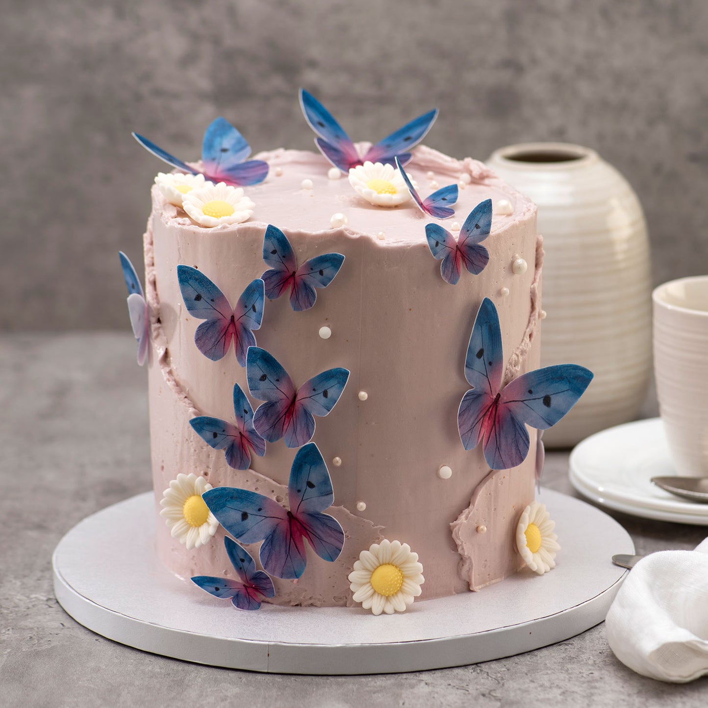 PAPILLONS AZYME TONS BLEUS 3-6CM