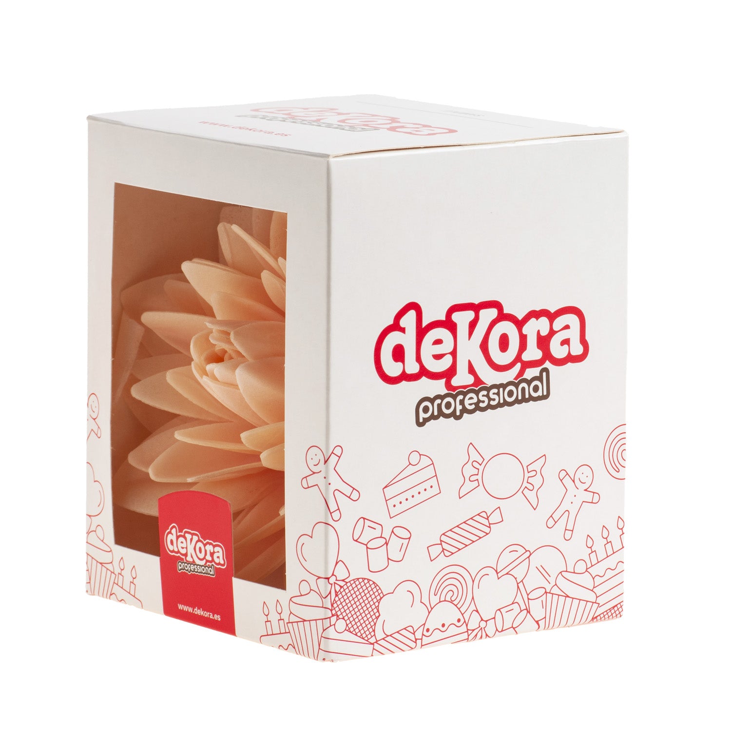 DÁLIA WAFER GIGANTE EM COR PASTEL Ø 12,5CM