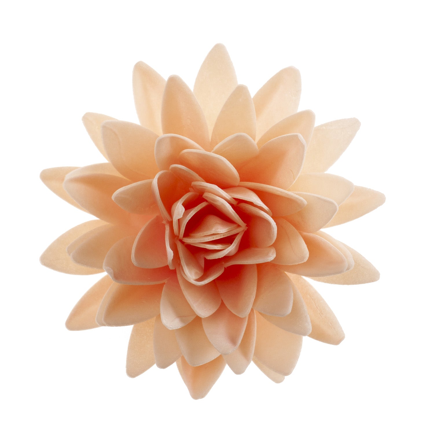 FIORE AUTUNNO IN CIALDA GIGANTE COLORE PASTELLO Ø 12.5CM