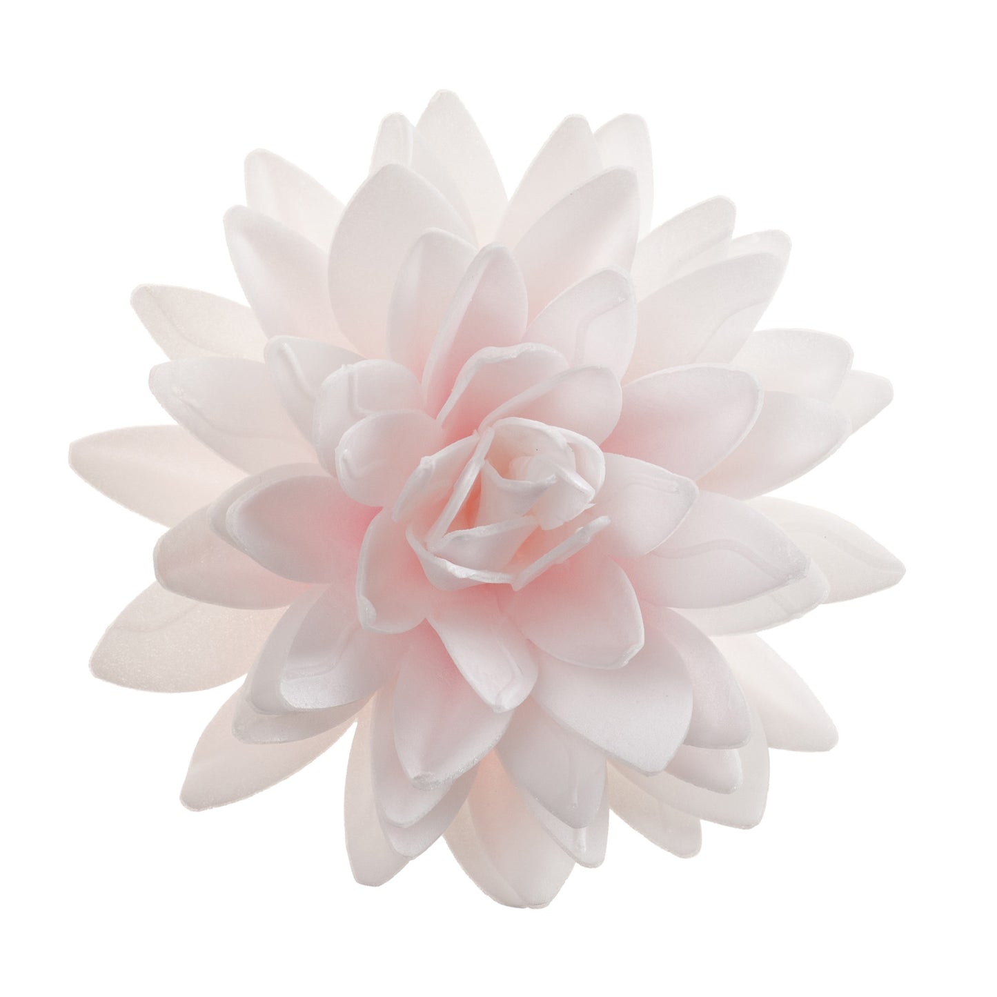 GIANT AUTUMN FLOWER IN PINK WAFER Ø 12.5CM