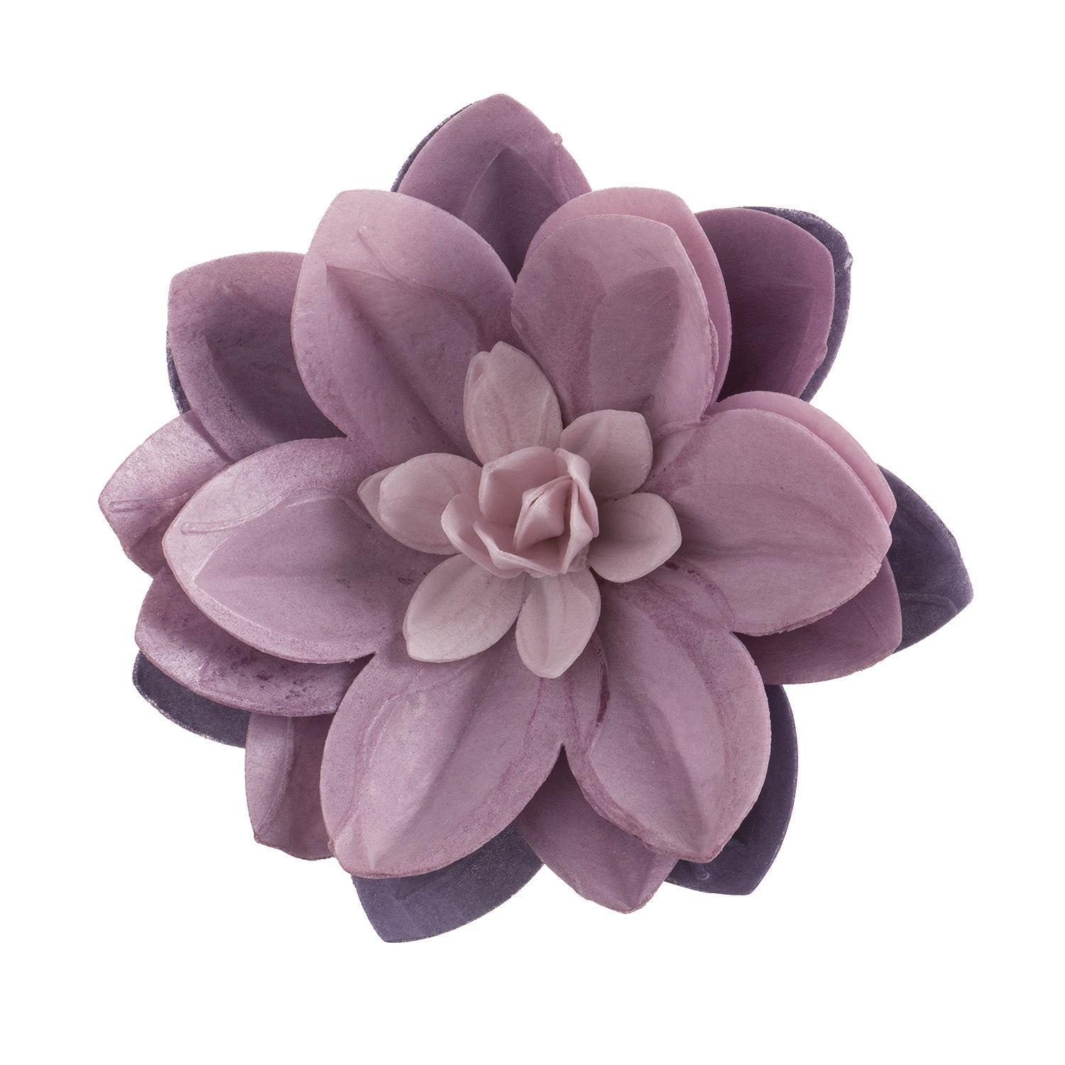 NENÚFAR WAFER COR LILÁS 14CM
