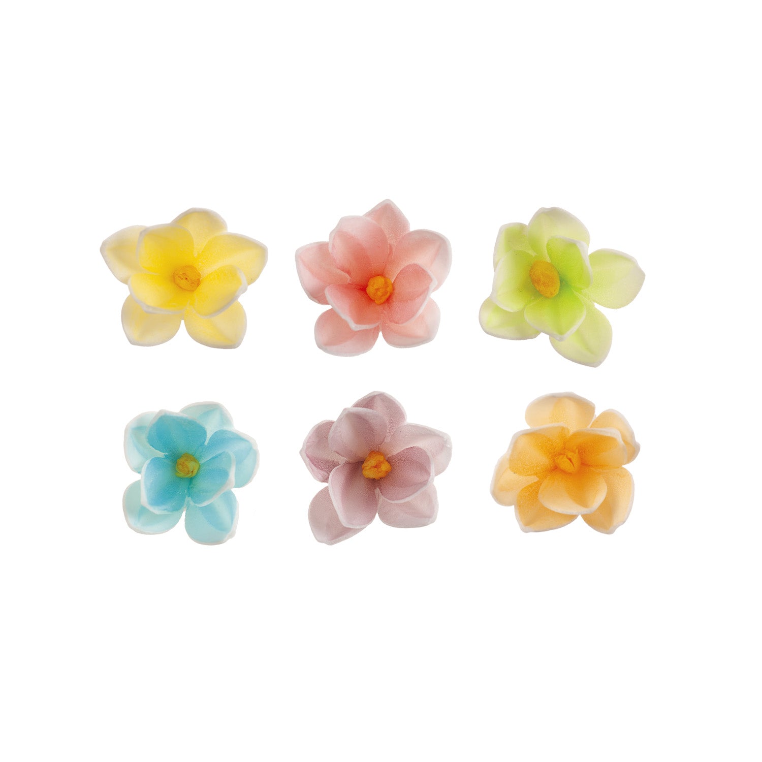 MINI FLEURS COULEURS 3.5CM