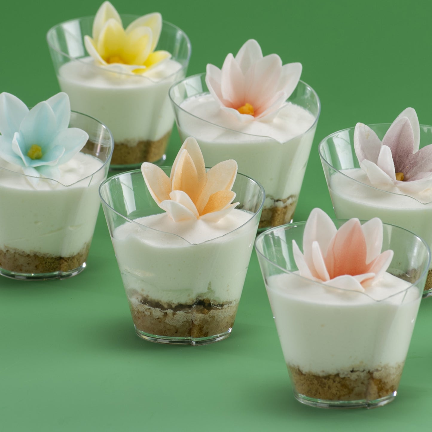 MINI FLEURS COULEURS 3.5CM