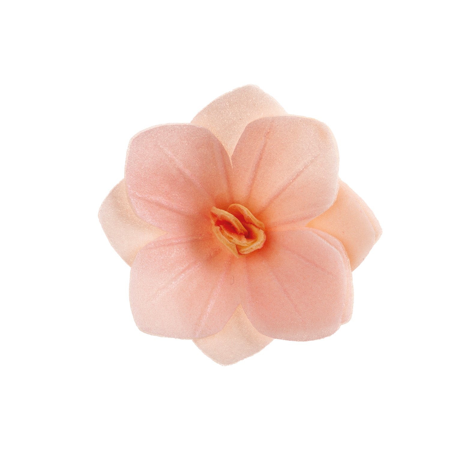 FLORES DE OBLEA COLOR ROSA CLARO 4CM