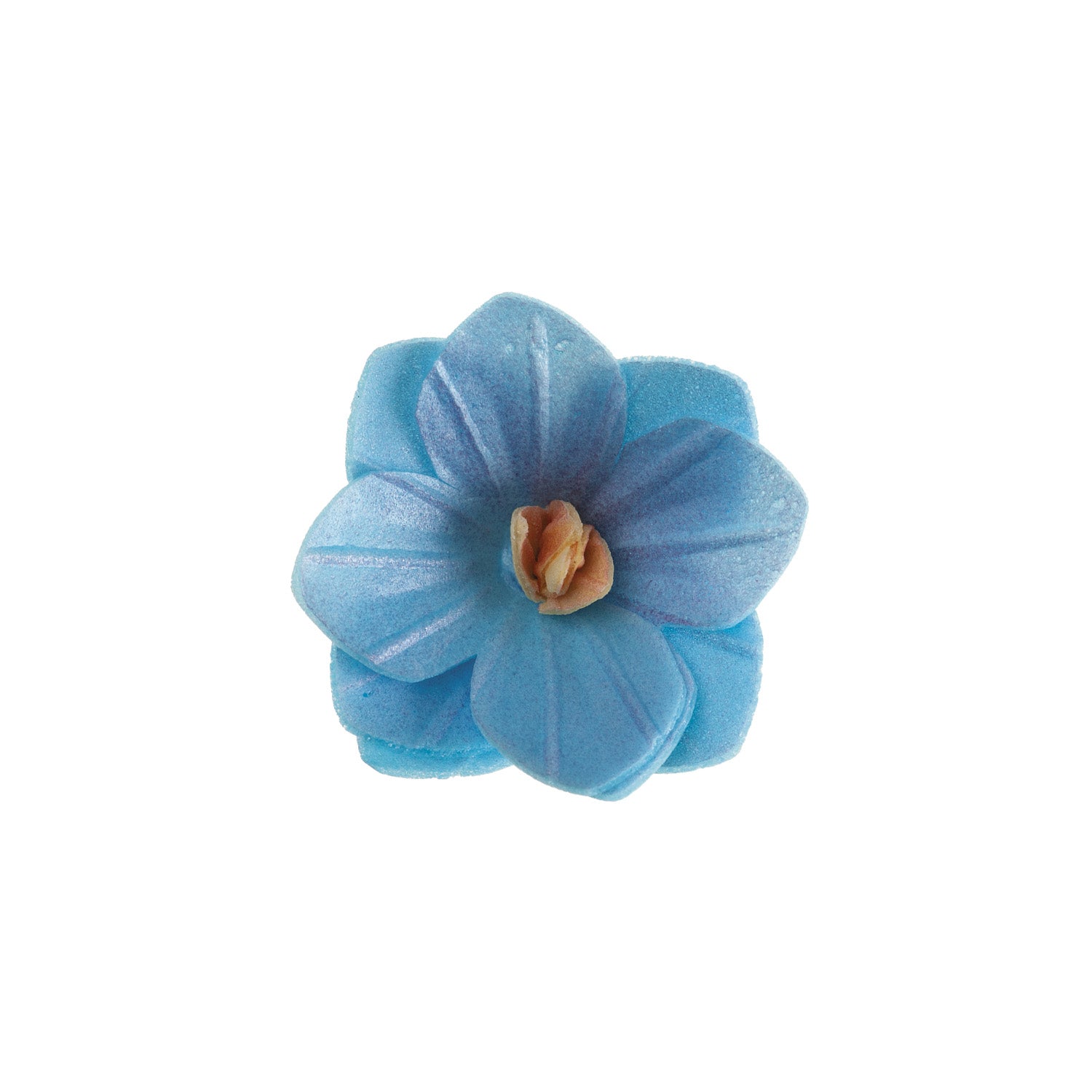 FLOR DE HOSTIA AZUL 4CM