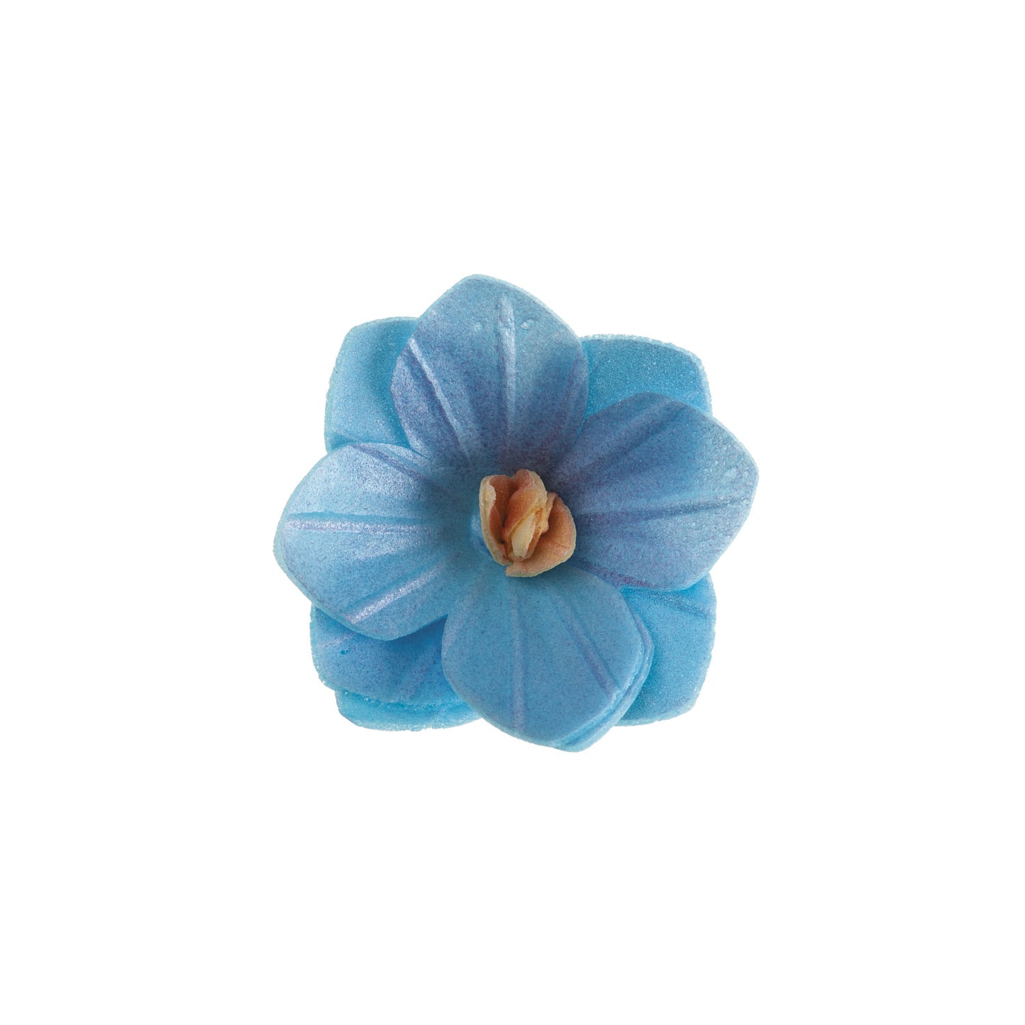 BLUE WAFER FLOWER 4CM