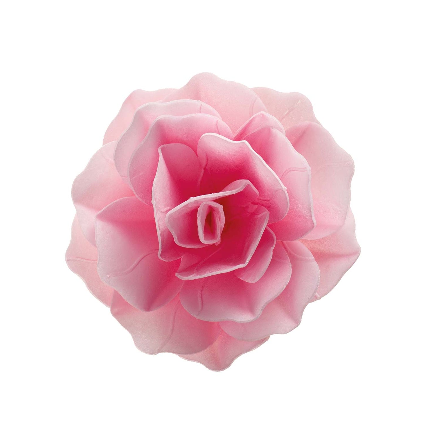 FIORE IN CIALDA ROSA GIGANTE 12,5CM