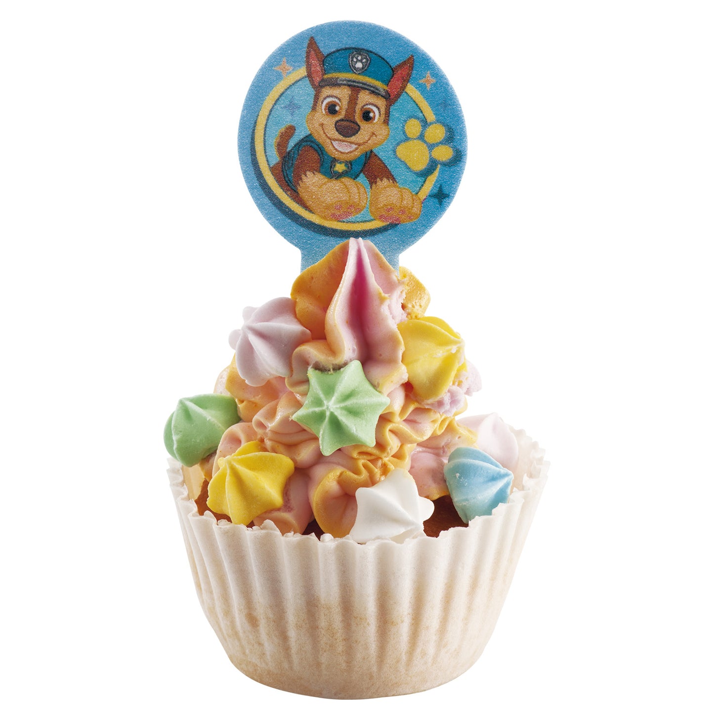 BLISTER 20 WAFER DEKORAPIN PAW PATROL 6,5X4CM