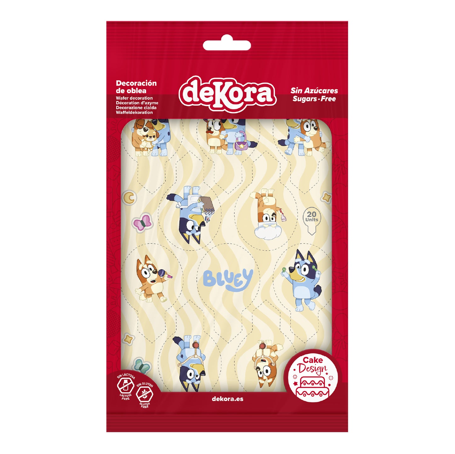 DEKORAPIN OBLEA BLUEY 6,5X4CM A5