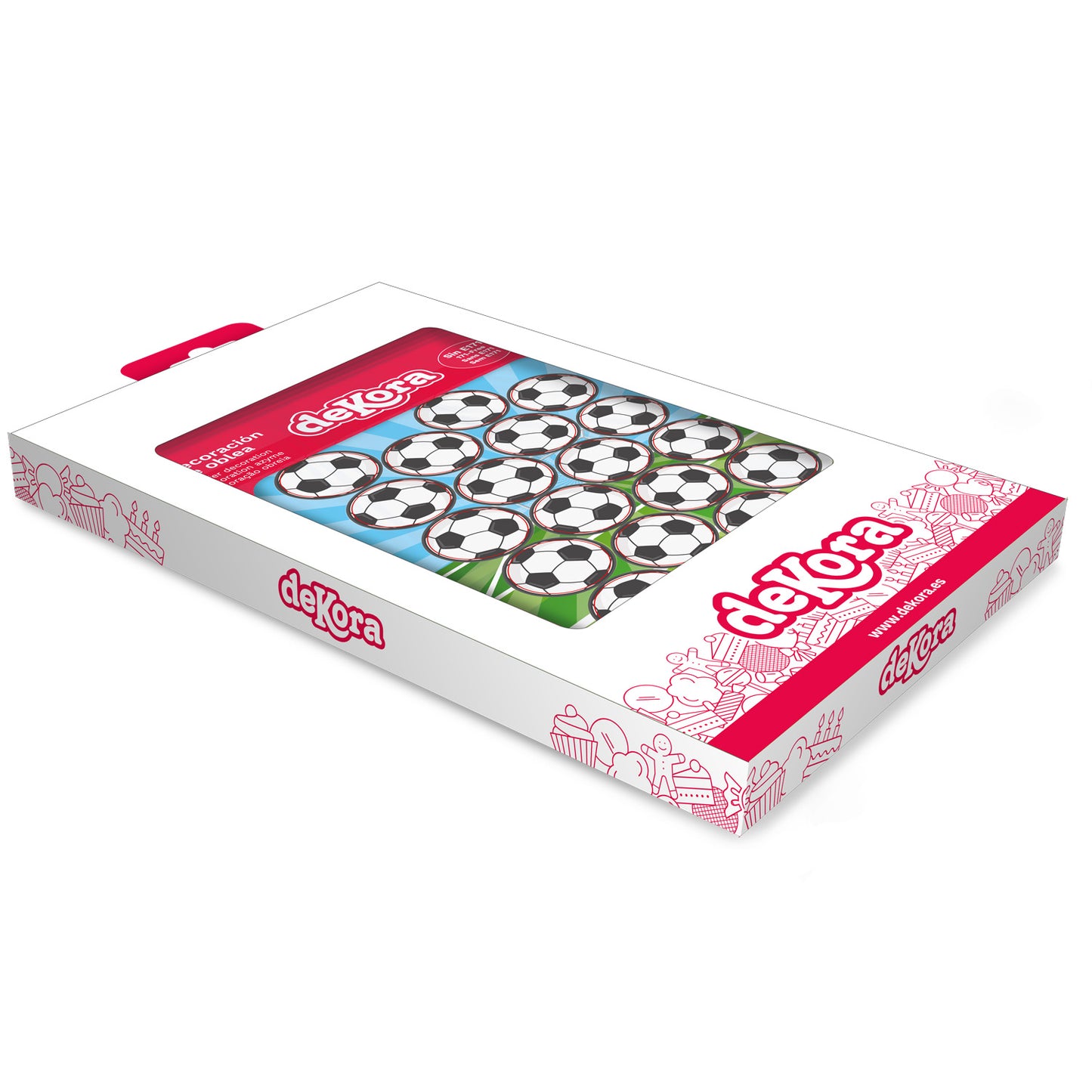 MINI DISCOS OBLEA BALONES FÚTBOL Ø 3,4CM