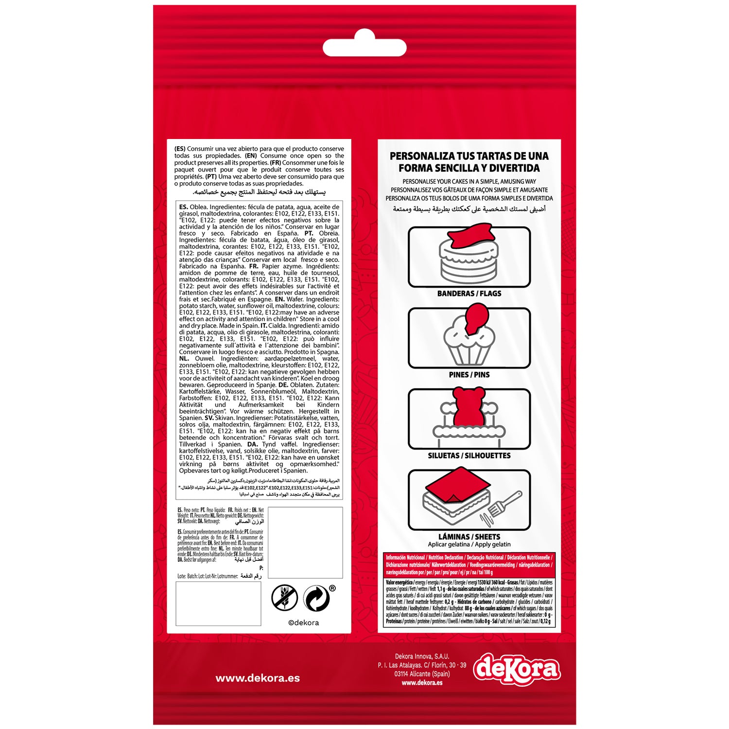 MINI DISQUES AZYME HALLOWEEN Ø 3,4CM