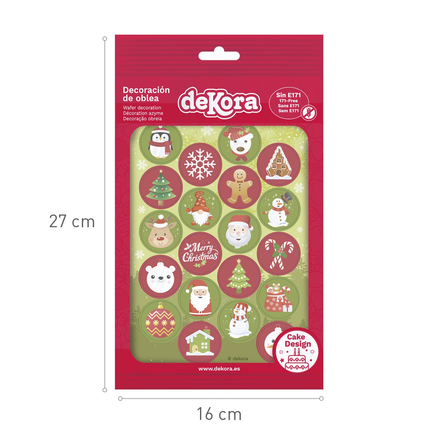 MINI DISCOS HOSTIA NATAL Ø 3,4CM