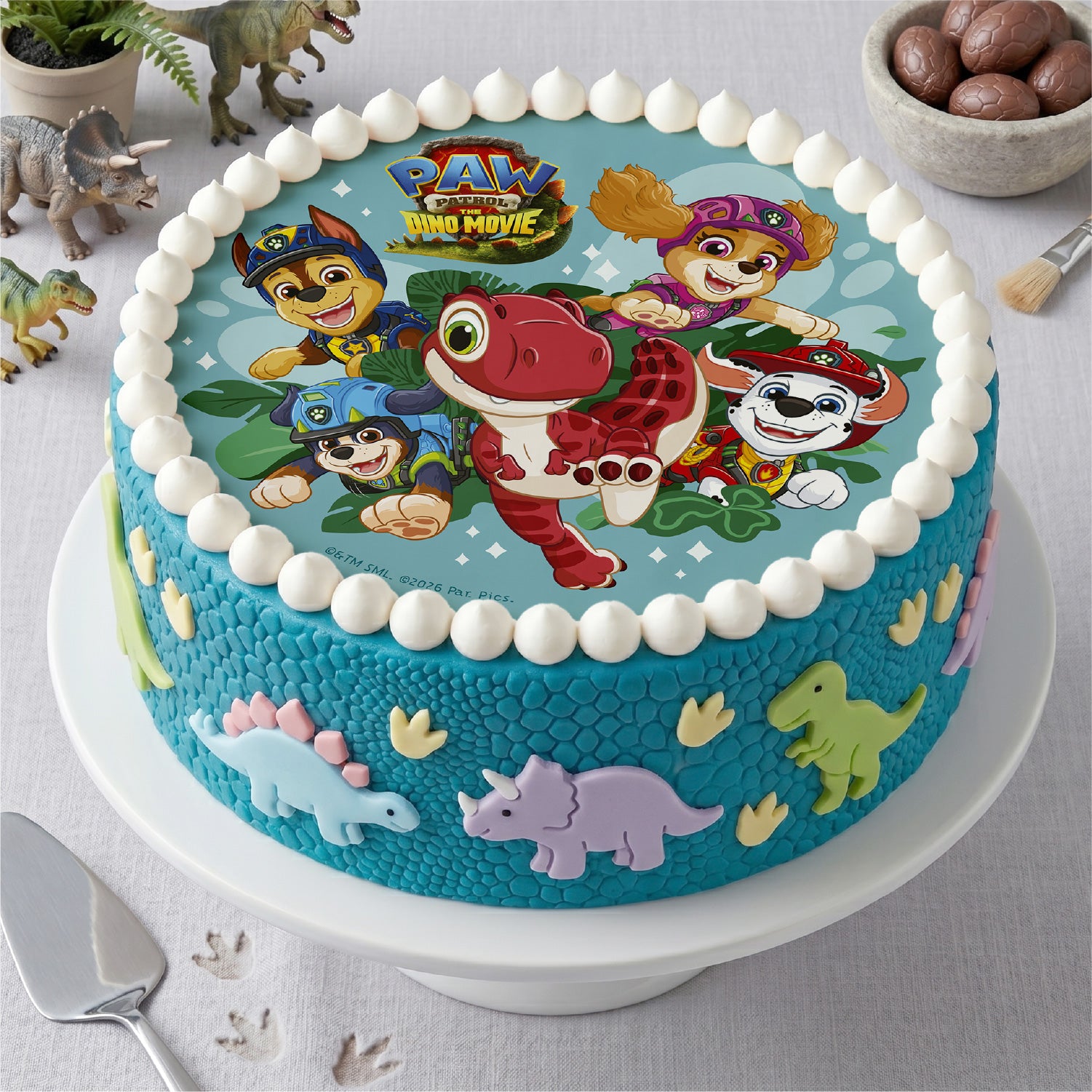 DISQUE EN AZYME PAW PATROL MOVIE 3 20CM