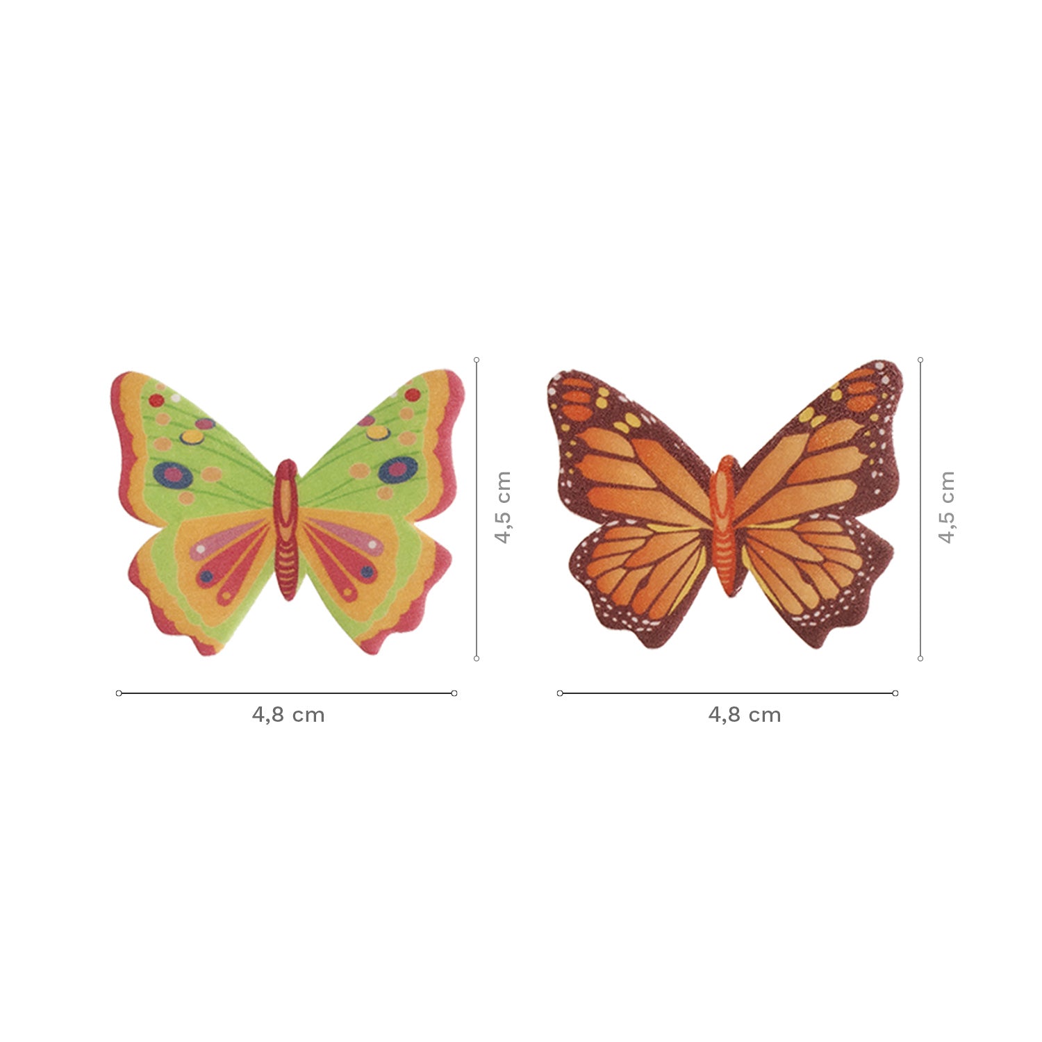 DISPLAY 24 BLISTER MARIPOSAS OBLEA 8 UD