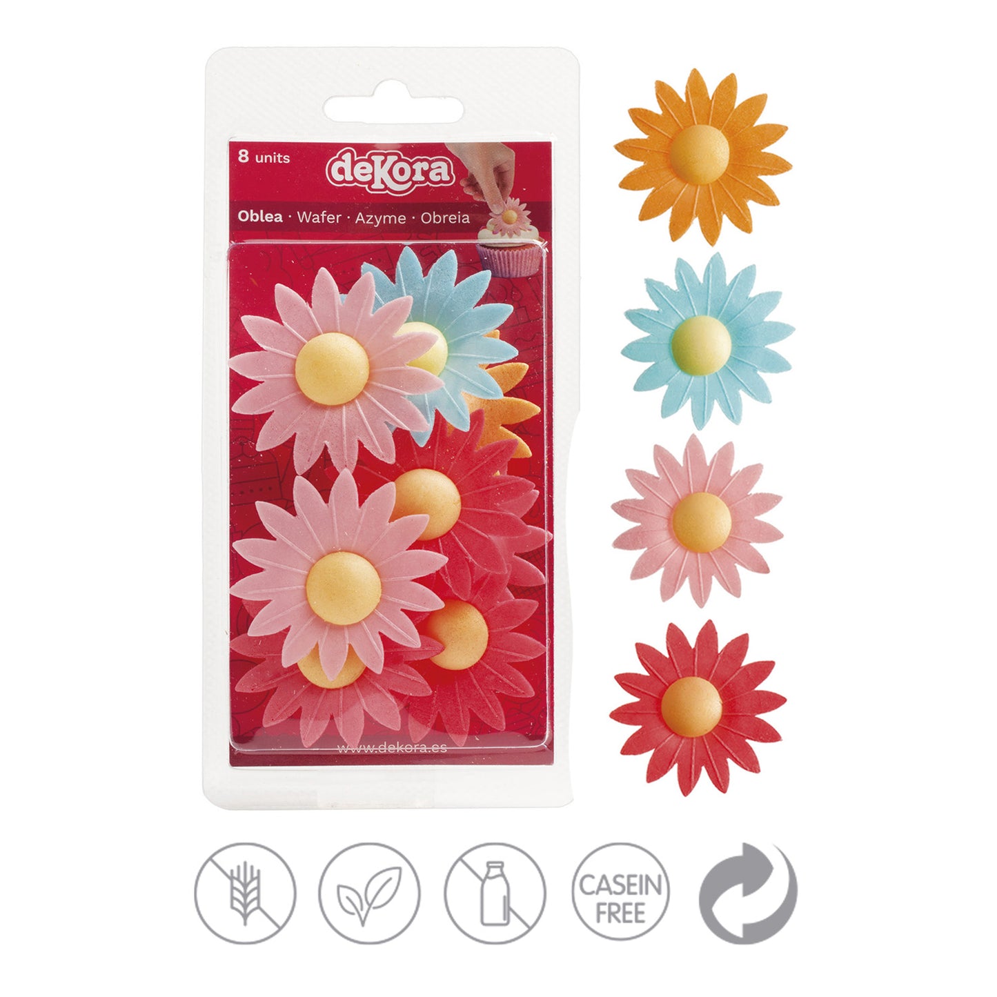 DISPLAY 15 MARGUERITE EN AZYME BLISTER 8UD