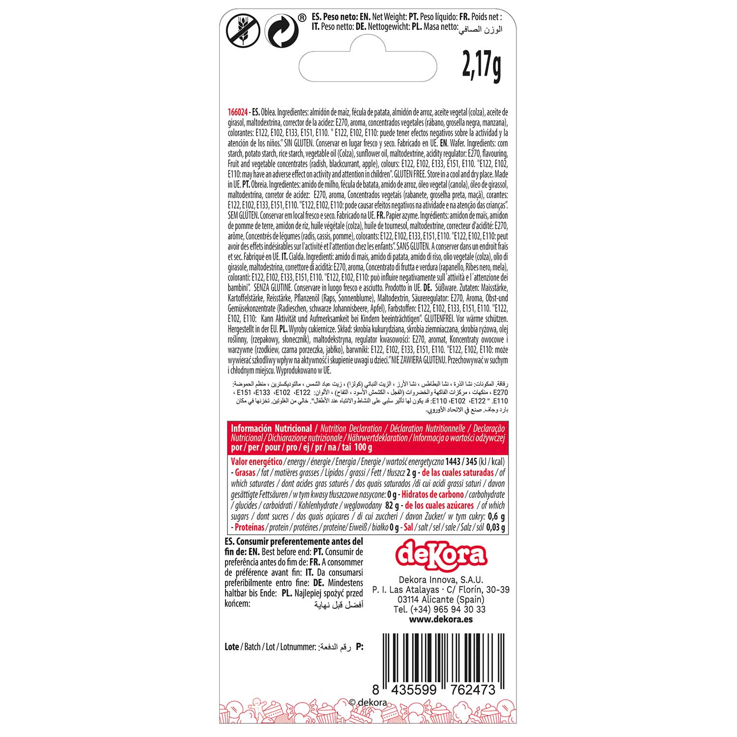 BLISTER MINI FLEURS ROSE ET PAPILLONS ROSE ET BLEU AZYME