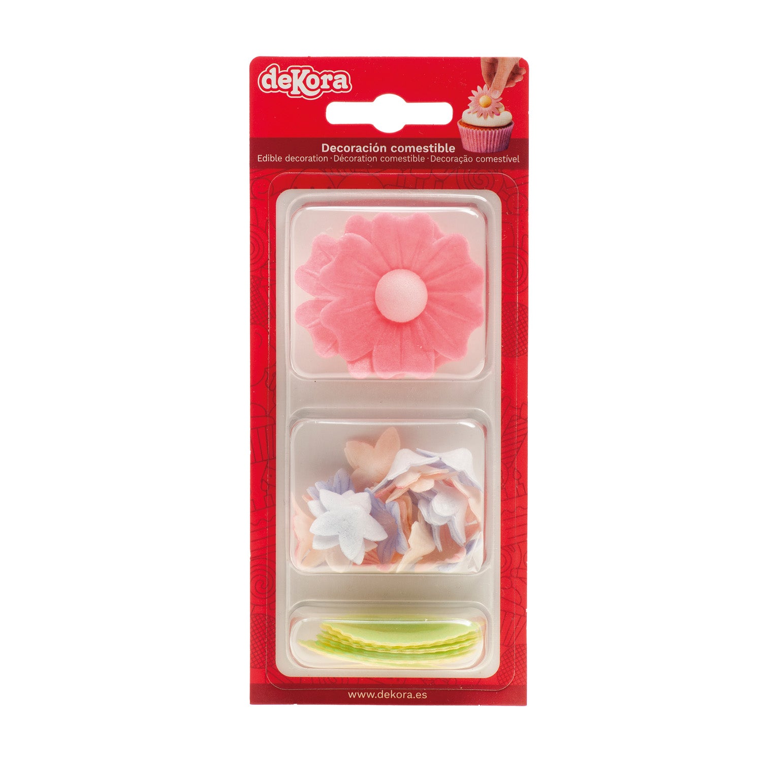 BLISTER MIX FLEURS ET FEUILLES D'HOSTIE