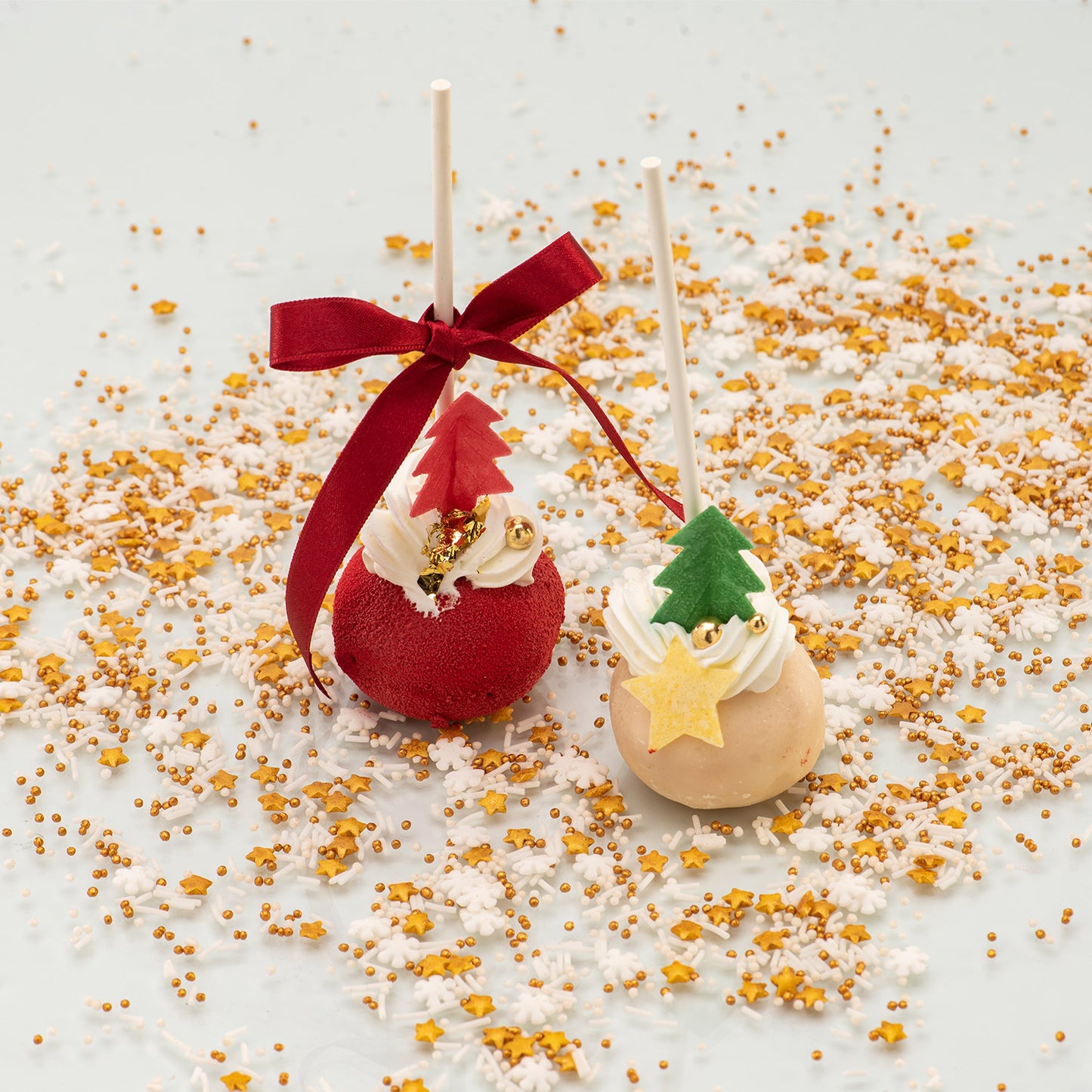 BLISTER DE OBLEA NAVIDAD PINOS Y ESTRELLAS