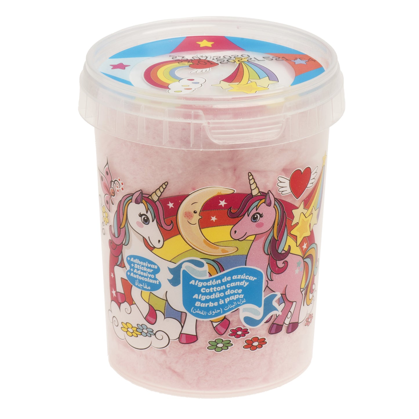 UNICORN CANDY FLOSS WITH STICKER 30 GR