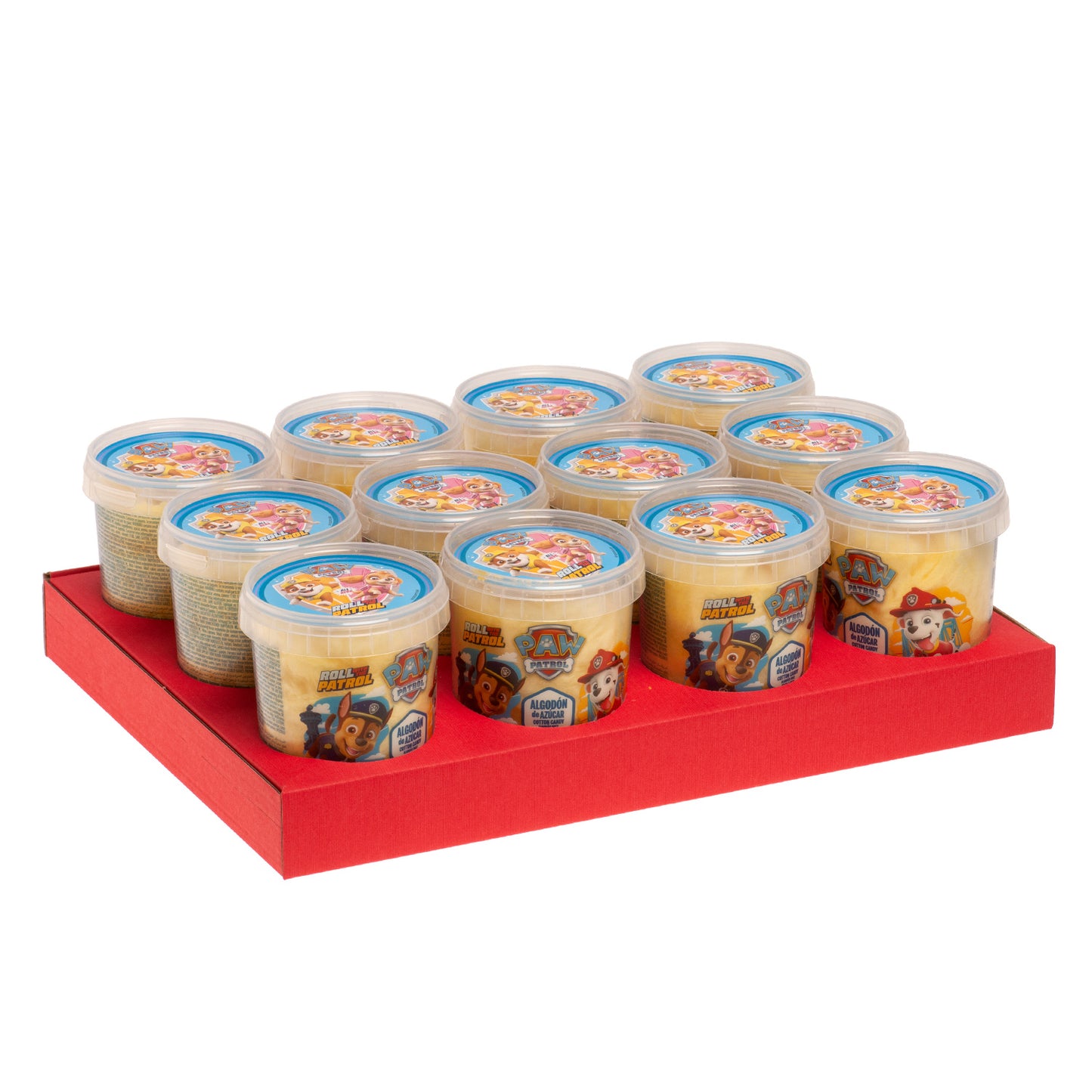 ALGODÓN DE AZÚCAR CON STICKER PATRULLA CANINA 30G