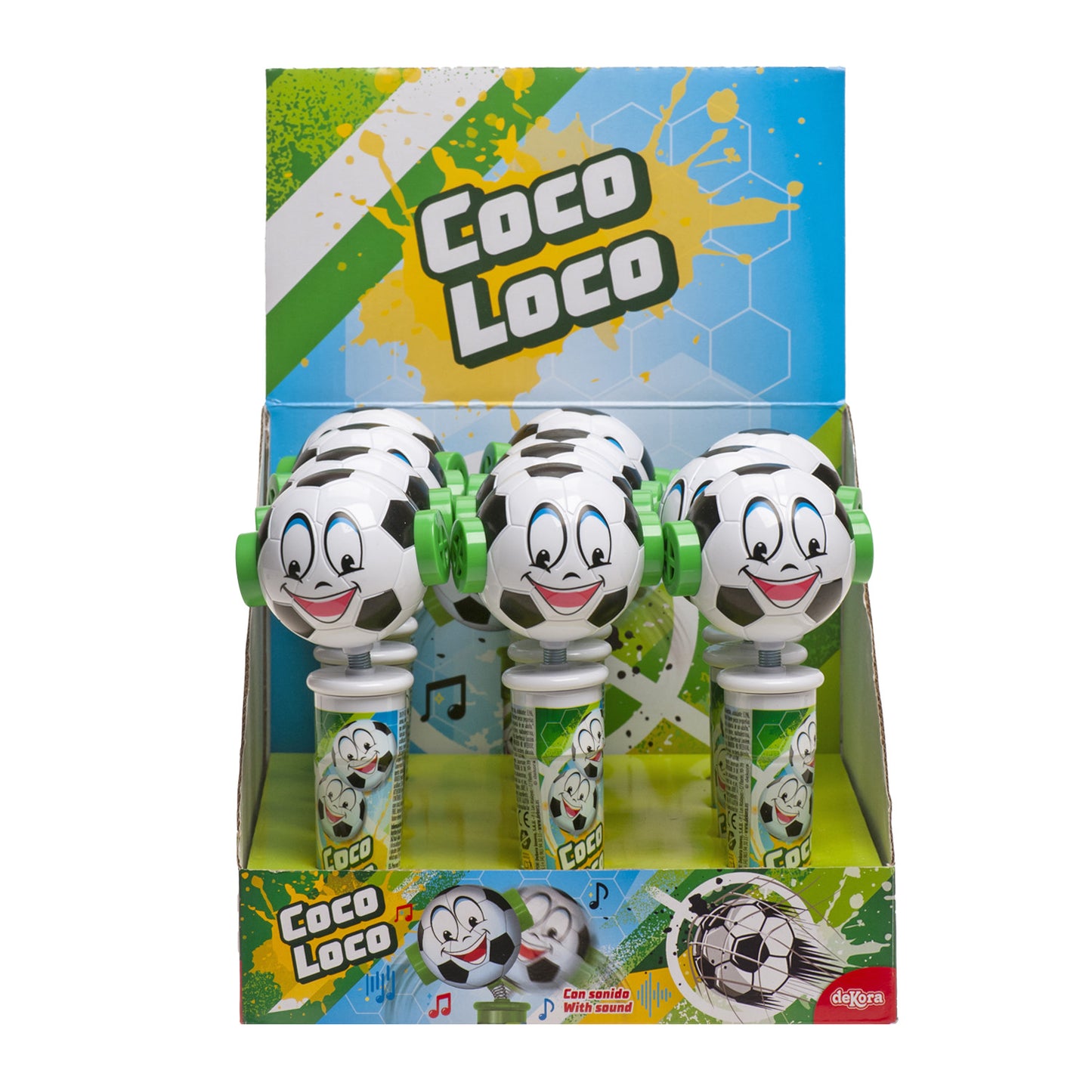 COCOLOCO FOOTBALL WITH CANDIES 15 G