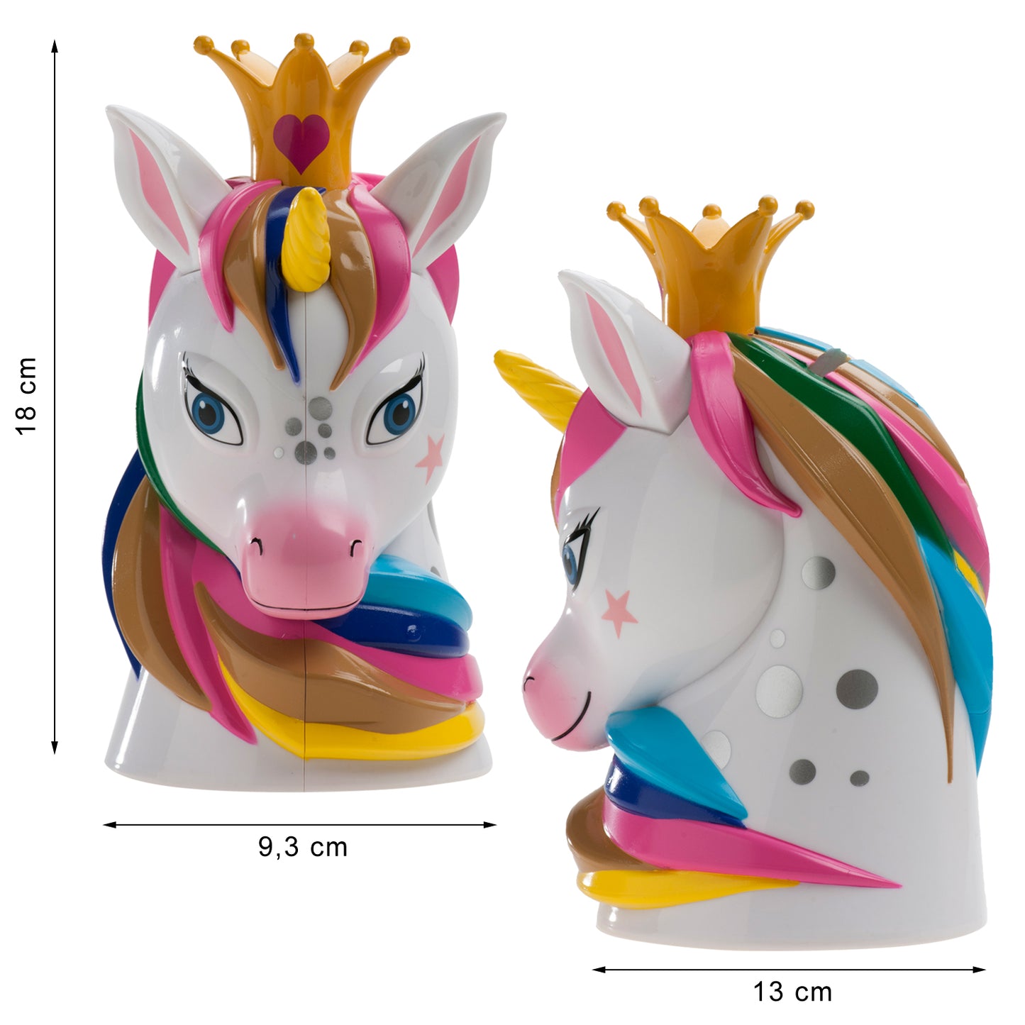 UNICORN COIN BANK WITH CANDIES 30G