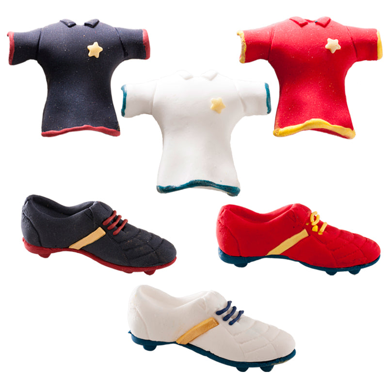 ASSORTIMENTS FOOTBALL EN SUCRE 6CM