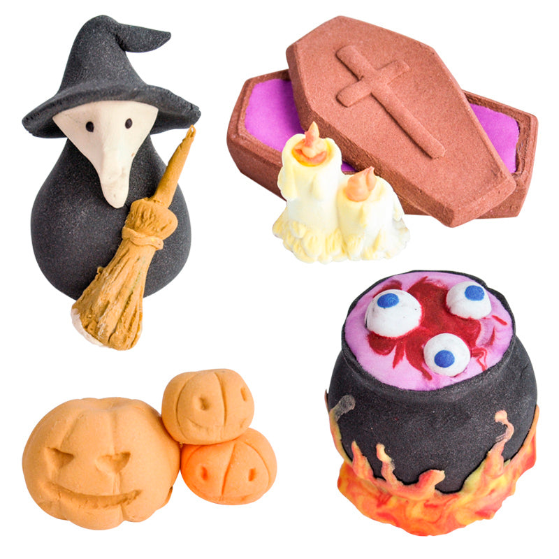 ASSORTIMENTS HALLOWEEN EN SÛCRE 5CM 3D